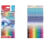 Maped ARCTIC driehoekige kleurpotloden, 12 verschillende kleuren, zachte breukvaste punt, kartonnen etui 831734