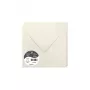 Clairefontaine Pollen Natura enveloppe van recyclingpapier, vierkant, 165 x 165 mm, 120 g/m², per stuk 55019C
