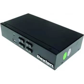 Dexlan HDMI 1.4 KVM-switch, 4K UHD, USB, 4-poorts, desktop (061093)