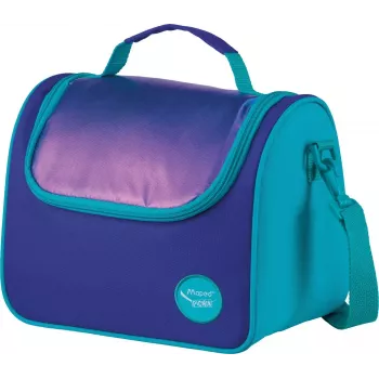 Maped PICNIK ORIGINS geïsoleerde lunchtas met schouderband, aqua, 100% polyester, PEVA voering 872108