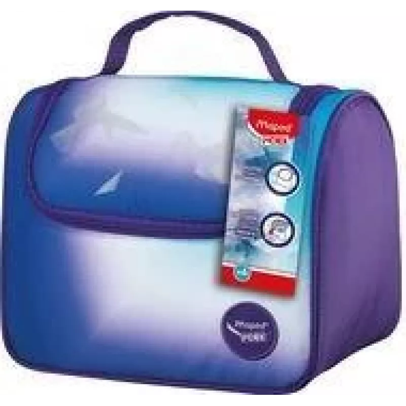 Maped PICNIK Lunch Bag ARCTIC, paars / lichtblauw, 100% polyester, PEVA voering, 1 stuk 872196