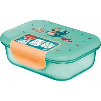 Maped PICNIK lunchbox TUKAN, kunststof, 0,9 L, deksel met siliconenafdichting, clipsluiting - 1 stuk (874103)