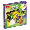 Maped Creativ schilderen op nummer set - papegaai & vlinder, 2 motieven, 10 acrylverf, vanaf 7 jaar 907085
