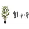 PAPERFLOW kunstmatige bamboeplant 120 cm (PABAM120)