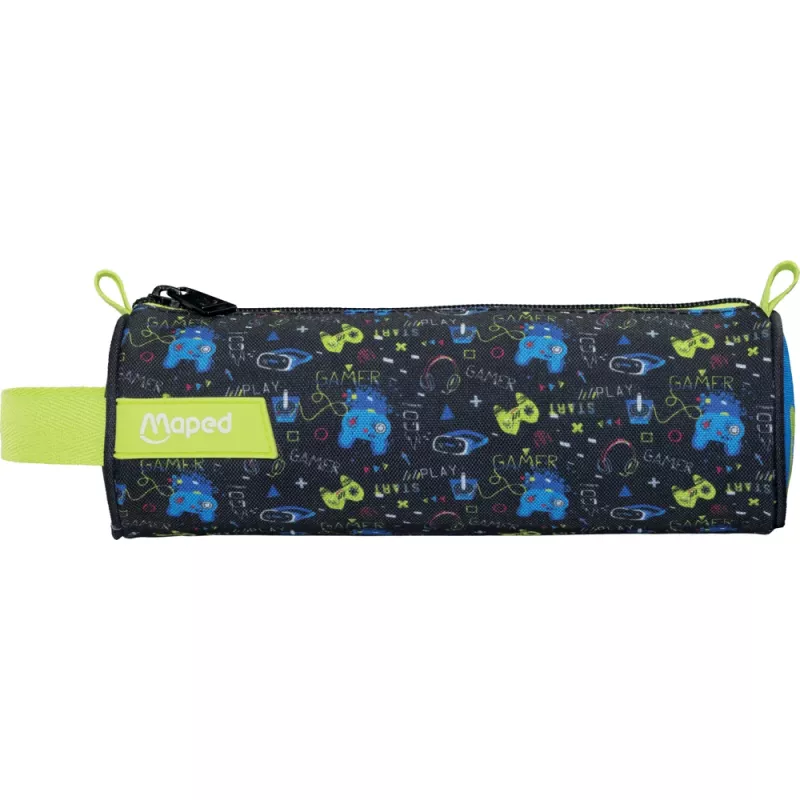 Maped gaming & video etui, polyester, rits, draagband, meerkleurig motiefdruk, 1 stuk 932907