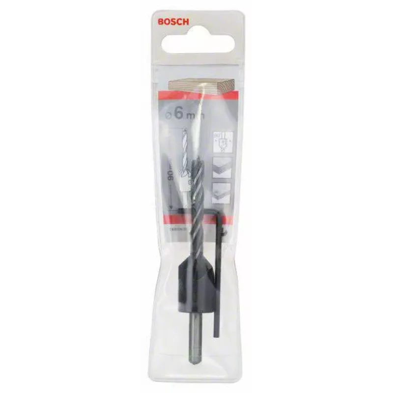 Bosch 2608596393 HSS-R metaalboor 6 mm, DIN 338, 93 mm lengte