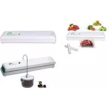 Little Balance LB 8315 Happy Saver Eco 2-in-1 vacuümapparaat, wit