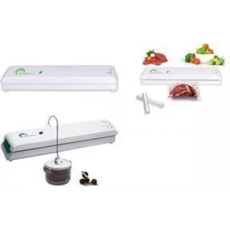 Little Balance LB 8315 Happy Saver Eco 2-in-1 vacuümapparaat, wit