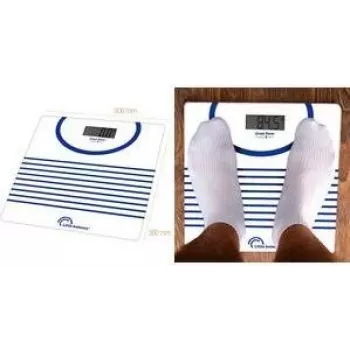Little Balance LB 8655 digitale personenweegschaal Sailor, USB-C oplaadbaar, batterijloos, 180 kg