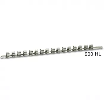 HAZET 900HL steeksleutelhouder-clip voor 1/2 inch aandrijfsteeksleutels, zwart