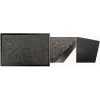 PAPERFLOW multifaser deurmat, 900 x 600 mm, antraciet, 100% polyester, absorberende deurmat, 1 stuk 12TMF60X90.11