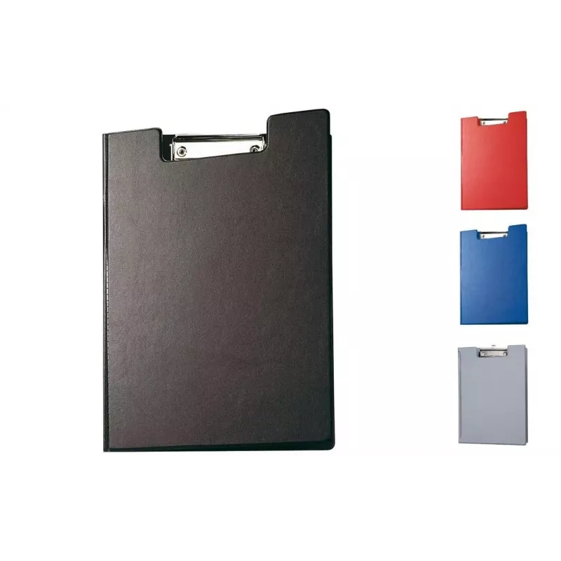 MAUL A4 klembordmap met foliebekleding, zwart 23392-90