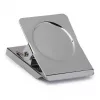 MAUL papierklem met magneet, 40 mm, zilver, robuust staal met sterke veer 2194096