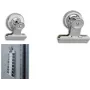 MAUL 2183096 metalen papierklem, 2 stuks