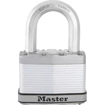 Master Lock Excell hangslot van gelamineerd staal 52mm met 38mm beugel (M5EURDLF)