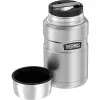 THERMOS STAINLESS KING vacuüm-isoleercontainer voor levensmiddelen, 0,71 L, matzwart 4001.233.071