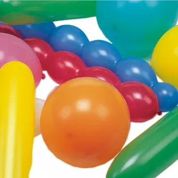 PAPSTAR XXL latexballonnen, verschillende vormen en kleuren, extra groot, 1 stuk 18668