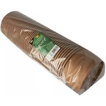 Papstar 87914 ronde schaal van karton bruin eenkleurig 50 stuks