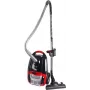 Fakir 3843003 steelstofzuiger, 700 W, 3 L stofzak, HEPA-filter, droogzuiger, rood/zwart