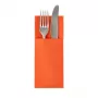 PAPSTAR ROYAL Collection servet-tas in nectarine, premium stofachtig tissue, 1 stuk (37329)