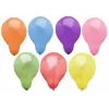 PAPSTAR party-ballonnen, 290 mm diameter, bonte kleurenmix, heliumgeschikt, 1 stuk (84211)