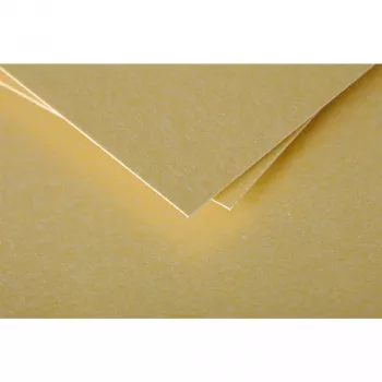 Clairefontaine Pollen A4 goud 120gsm papier - 25 vel 4200C