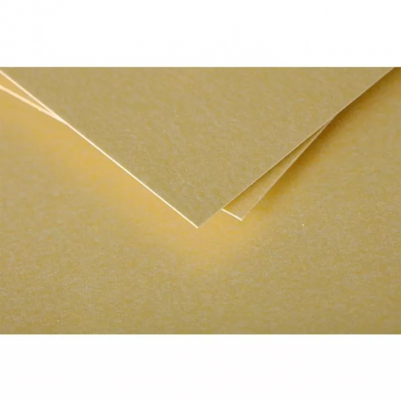 Clairefontaine Pollen A4 goud 120gsm papier - 25 vel 4200C