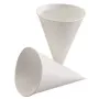 PAPSTAR suikerriet-papieren kegelbeker 150 ml, wit, 85 mm diameter, 115 mm hoogte (88619)