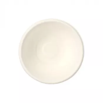 PAPSTAR pure suikerriet-schaal, rond, 200 ml, wit, composteerbaar (1 stuk) 89757