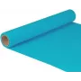 Papstar 82210 turquoise papieren tafelloper rol, 400 mm x 5 m, rechthoekig