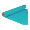 Papstar 82210 turquoise papieren tafelloper rol, 400 mm x 5 m, rechthoekig