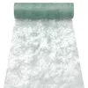 PAPSTAR Sizoflor tafelloper/decoratielint, jadegroen, waterbestendig, 75% polyester 25% polyamide 37061