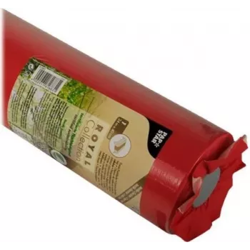 PAPSTAR ROYAL Collection rode tafelloper van tissue, 400 mm x 24 m, rol 84312