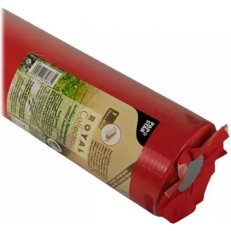 PAPSTAR ROYAL Collection rode tafelloper van tissue, 400 mm x 24 m, rol 84312