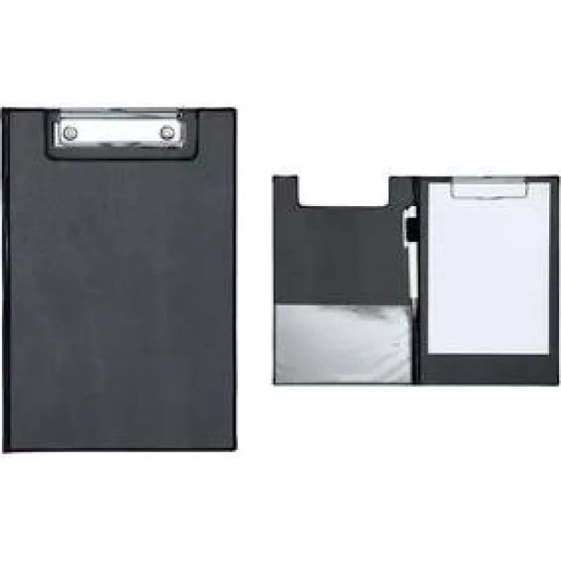 MAUL klembordmap met PVC-foliebekleding, DIN A5, zwart 2339390