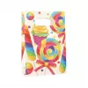 PAPSTAR Candies Party papieren zak met oor, 140 x 210 x 60 mm, blokbodem, zijvouw, 1 stuk (88862)