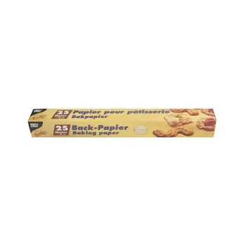 Papstar 14152 bakpapierrol, 38 cm x 25 m, bruin