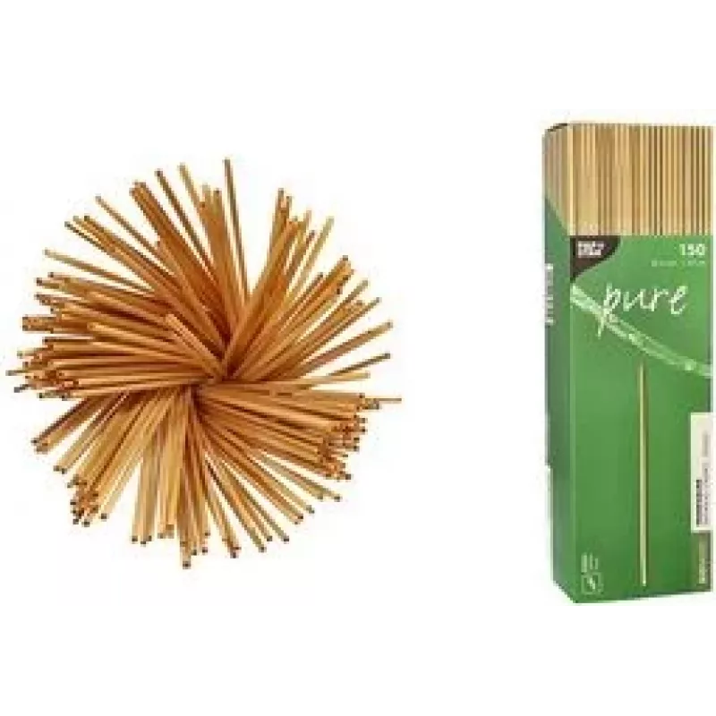 PAPSTAR pure natuurlijke rietjes, 230 mm, 4 mm diameter, 250 stuks (88244)