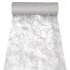 PAPSTAR Sizoflor tafelloper & decoratielint, zilver, 25 m x 30 cm, waterbestendig, 75% polyester / 25% polyamide 37064