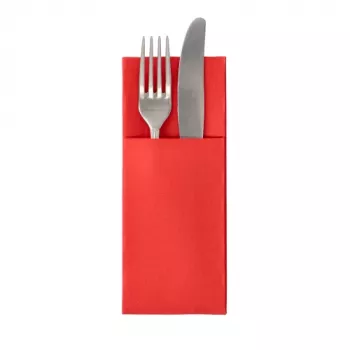 PAPSTAR Royal Collection servethoes rood 40x40 cm 3-laags 50 stuks 37330