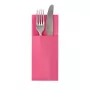 PAPSTAR ROYAL Collection servettenzak, fuchsia, stofachtig premium-tissue, 40 x 40 cm, 50 stuks (37331)