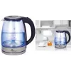 Little Balance LB 8520 glazen waterkoker 1,8L 2200W borosilicaatglas met roestvrijstalen accenten en blauwe LED