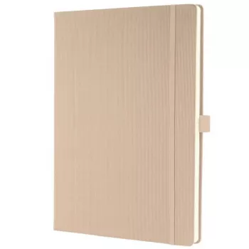 SIGEL Conceptum notitieboek A4 gelinieerd beige hardcover 194 pagina's CO641