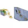 SIGEL kerststerren stickers, gouddruk, 47 x 47 mm, op rol (CS112)