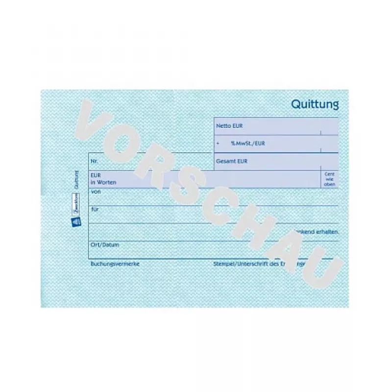 Avery 302 A4 administratieboek, blauw/wit, 96 vel, 192 pagina's, speciale ledger-liniatuur, 90 g/m², gebonden