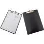 WEDO A4 klembord carbonlook zwart met metaalklem en ophangoog 57680