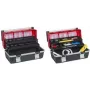 allit McPlus Alu C 22 gereedschapskoffer, polypropyleen, rood/zwart, 2 cantilever-lades 457021
