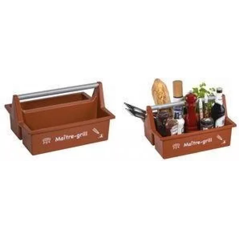 allit McPlus Carry Maître-grill draagtas bruin 8500908001