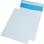 MAILmedia B4 garenversterkte zelfklevende verzendenvelop, wit-blauw, 250 x 353 mm 391080