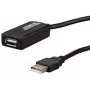 E+P CC 508/10 USB 2.0 verlengkabel, 10 m, zwart 924560